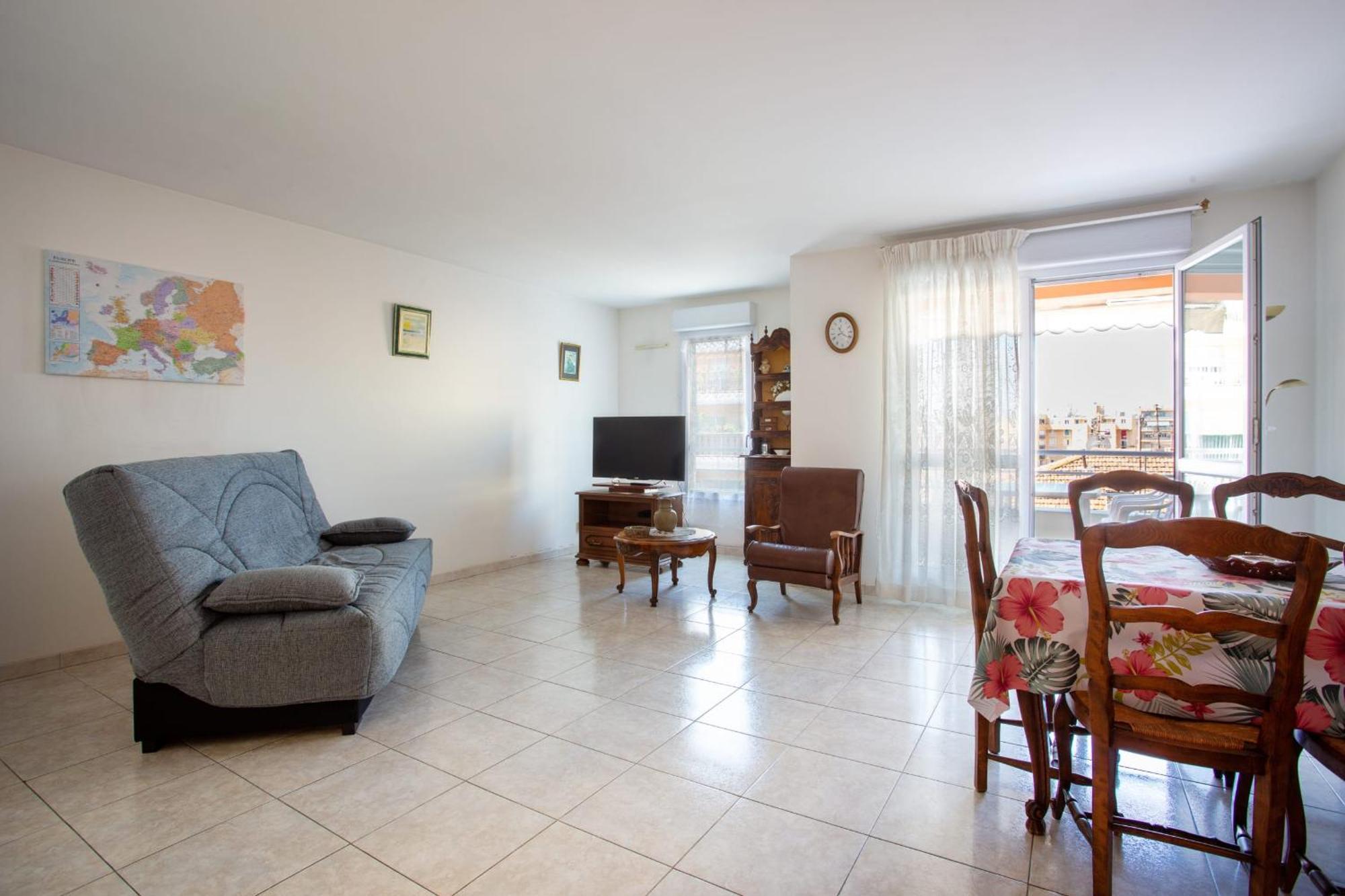 Apartment With Sea View With Two Bedrooms Nizza Kültér fotó